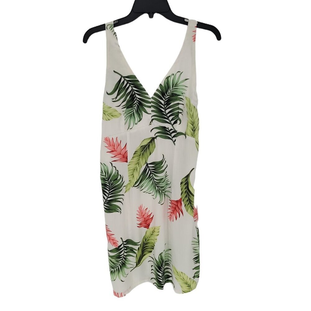 Shannon Marie womens medium tropical summer dress sleeveless Made in hawaii